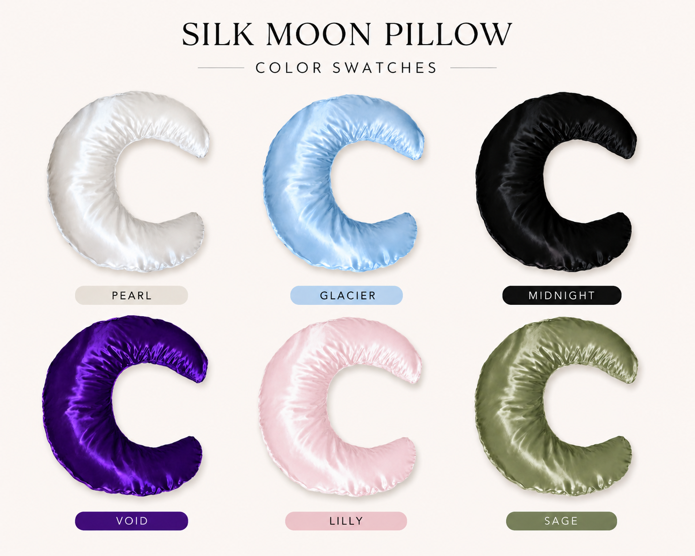 The Silk Moon Pillow