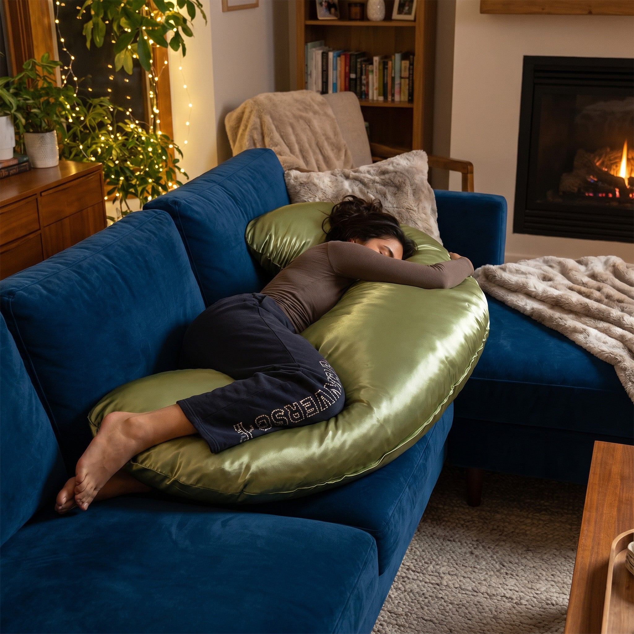 The Silk Moon Pillow
